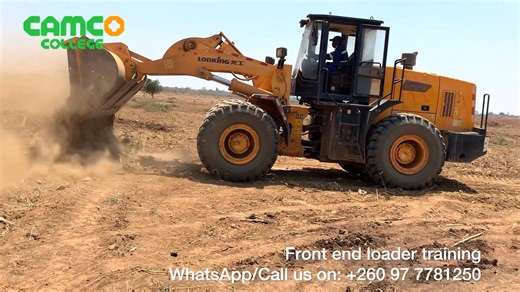 🎉 Big Day for Our New Front- End Loader Students! 🎉 After weeks of hands-on training with simulators, our new trainees have finally made it to the real deal! 💪🔥 Today marks their first day operating the actual machine, and they’re doing it under the expert guidance of Mr. Mvula. We’re proud to see them take this exciting step forward — from simulation to real operation! 🚜🔧💼 | CAMCO College