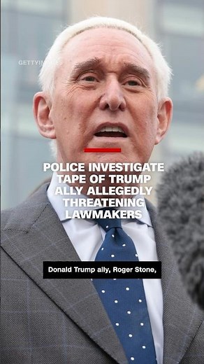 Police investigate tape of Trump ally allegedly threatening lawmakers