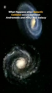 8.9K views · 117 reactions | The Milky Way vs. Andromeda! ⚡ In 4.5B years, these galaxies will collide, reshaping the cosmos forever! #youcurious #galacticcollision #spacemystery #milkywaychasers #andromeda #cosmicevent #astronomylovers #futureuniverse #galacticdance #nasa #spaceexploration #explorewithyoucurious #curiosityunlocked #discoverwithyoucurious | YouCurious? | Facebook