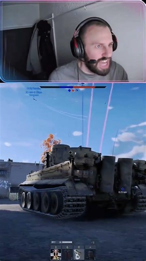 My FIRST War Thunder Nuke 😭💥 #warthunder #warthundertanks #tanks #ww2tanks #nuke