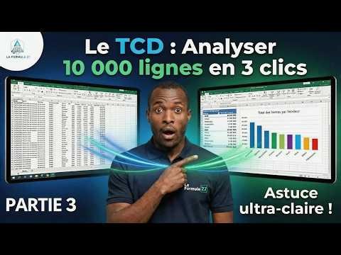 Tuto Excel Partie 3 : Le Graphique Croisé Dynamique 📊