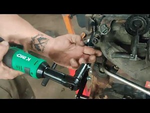3/8" 40 Ft-lbs 400 RPM 12V Long Reach Electric Ratchet Wrench Kit