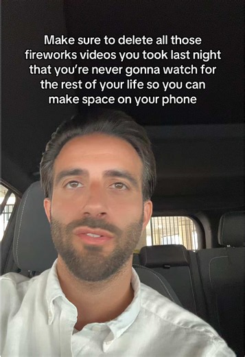 Declutter Phone: Delete Unwatched Fireworks Videos
