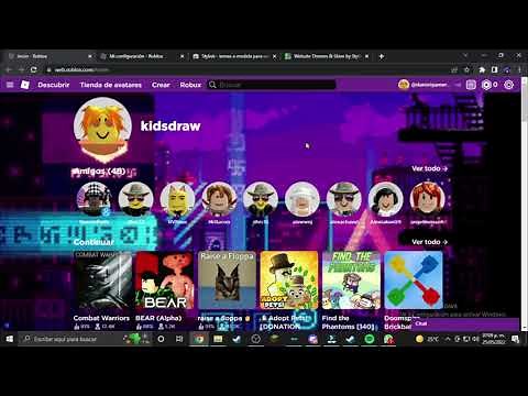 Como poner FONDOS DE PANTALLA en ROBLOX! - Metodo facil!