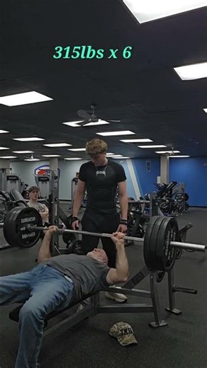 315lbs burnout 🔥, Crazy 🤪 old man #powerlifting #rawstrength