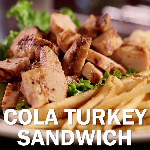Hawaiian Cola Turkey Sandwich, as seen on Diners Drive-Ins and Dives | Food Network