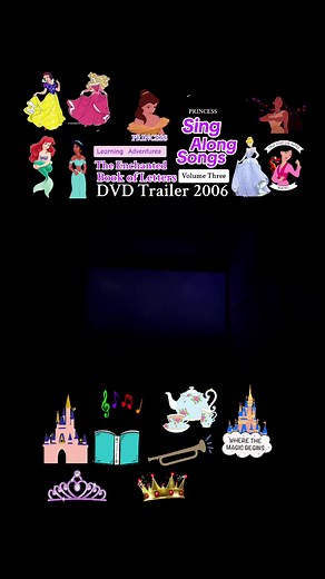 Disney Princess learning Adventures The Enchanted Book Of Letters And Disney Sing Along Songs Volume 3 DVD Trailer 2006 #disneyprincess #disneyprincesscollection #disneyprincesstheenchantedbookofletters #ariel #jasmine #belle #cinderella #snowwhite #briarrose #pochahontas #mulan #disneyptincesssingalongsongvol3 #disneyprincessstories #disneyprincessstoriesvolume2 #disneyprincessstoriesvolume3 #disneyprincessparty #disneyprincessparttvol2 #disneyprincesenchantedteaparty #disneyprincesssingalongso
