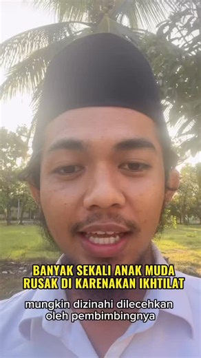 Irvan Kurniawan | Sobat Hijrahmu on Instagram: "Banyak sekali anak muda yang rusak di karenakan ikhtilat (bercampur baur laki & perempuan) ini adalah pintu maksiat yang ga bisa di anggap remeh , ini penting untuk jadi perhatian pemerintah Karena di saat agama seseorang yang telah rusak, maka tak usah berharap banyak untuk negri ini dari mereka,,, korupsi dan lain2 itu juga di sebabkan rusak nya agama seseorang.. Semoga suara ini bisa di dengar oleh pemerintah @prabowo @gibran_rakabuming @kemenag