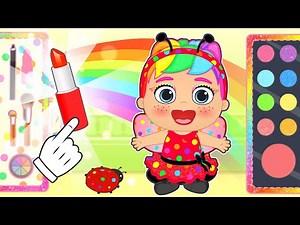 BABY LILY 🐞🌈 The Rainbow Ladybug Story