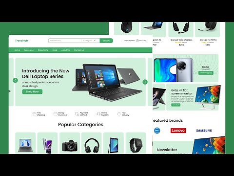 E-commerce website design in figma | Figma Tutorial
