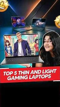Top 5 Thin and Light Gaming Laptops | Best Gaming Laptops 💻 #gaminglaptop #bestlaptops #tech