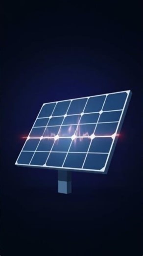 Solar Energy Pulse — Premium Flat Vector Animation”