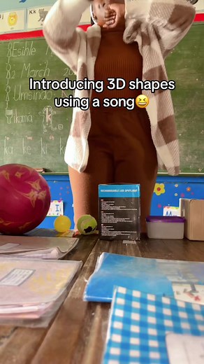 Engaging Students with 3D Shapes Through Song