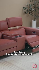 Indulge in luxurious comfort with the Sinatra Recliner. This leather electric recliner combines modern design with luxurious support, featuring zero-G recline and hidden arm storage for the ultimate relaxation experience. Shop now: https://www.amartfurniture.com.au/sinatra-leather-84614.html | Amart Furniture