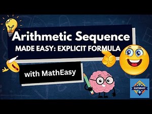 Arithmetic Sequence Made Easy: Explicit Formula Trick!