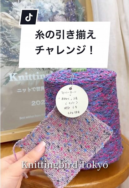 TikTokでKnittingbirdさんをチェック！