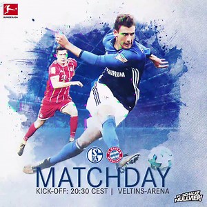 🙌 MATCHDAY! ⚽️ Schalke 04 🆚 FC Bayern München 🕣 20:30 CEST 📍 VELTINS-Arena ⚠️ http://s04.de/AngebotS04FCB | FC Schalke 04