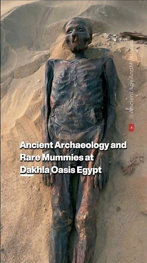 Ancient Archaeology and Rare Mummies at Dakhla Oasis Egypt