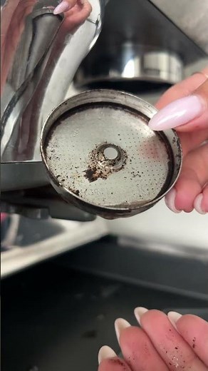 CLEANING YOUR ESPRESSO MACHINE is a must!!