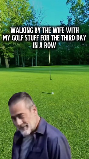 So mad. #Meme #golfmemes #golf #golftok #golfhumor #golfer #golfbuddy #golfgram #golfwife #thewalkingdead | BMR Golf