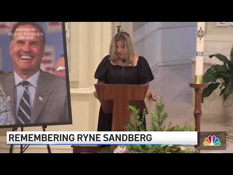 Remembering Ryno: FULL Tribute & Funeral for Cubs Hall of Famer Ryne Sandberg