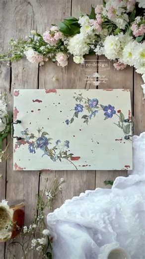 Easy DIY Tray Idea Using Transfers-Great Idea For Mother’s Day!