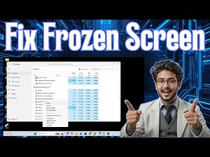 How To Fix Laptop Screen Stuck or Freeze Problem in Windows - Step-by-Step Guide