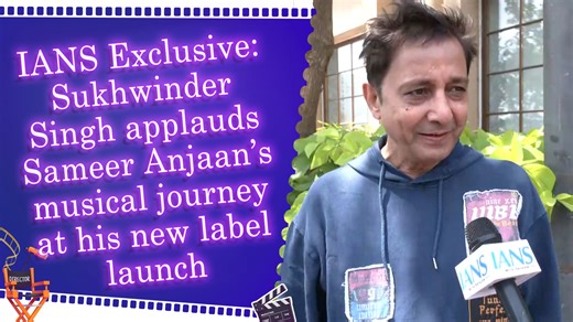 IANS exclusive: Sukhwinder Singh applauds Sameer Anjaan’s musical journey at his new label launch
