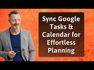Sync Google Tasks & Calendar for Effortless Planning