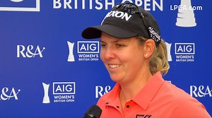 2.5K views · 64 reactions | Ashleigh Buhai followed up her opening 65 with a second-round 67 at the AIG Women's British Open. She leads by three. LPGA.com's Amy Rogers spoke with her after her round >> | LPGA | Facebook