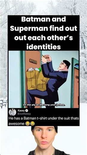 Batman and Superman find out out each other's identities