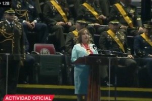 Presidenta: Gobierno ratifica firme decisión y voluntad política de apoyar al Ejército