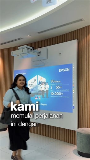 26K views · 2.2K reactions | 25 Tahun Epson Indonesia. Dari budaya kerja yang sehat, teamwork yang hangat, hingga inovasi yang peduli Bumi, semua tumbuh bersama waktu. Terima kasih sudah menjadi bagian dari perjalanan ini. Here’s to the next chapter! #Epson #EpsonIndonesia #EIN25thAnniversary | Epson | Facebook