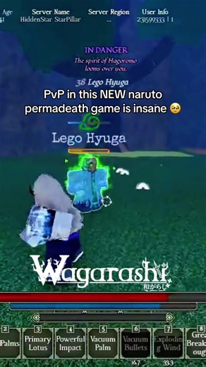 Intense PvP in New Naruto Permadeath Roblox Game