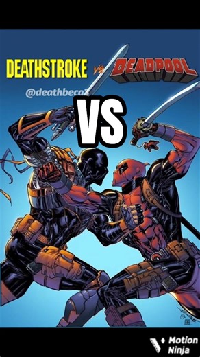Slade Vs Wade #vs #deathbattle #deadpool #slade #deathstroke #dc #marvel #geek #comic #dccomics