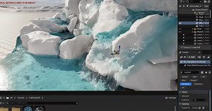 This Fluid Simulation Blender Add-on Now Supports Flow Map Export