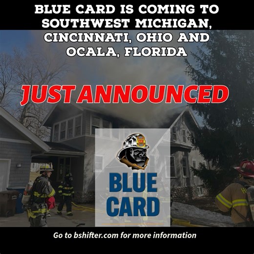 🚒 Blue Card Is Coming to Benton Harbor, Michigan! We’re hitting the road to bring Blue Card training closer to you in 2026 — with a full lineup of certification and advanced workshops: 📍 Benton Harbor, MI ✅ Train-the-Trainer: Jan. 19–23 ✅ Strategic Decision-Making (SDM) Workshop: Jan. 24–25 ✅ Mayday Management Workshop: Apr. 28–29 ✅ Big Box Workshop: Sept. 17–18 ✅ Division Operations Workshop: Dates coming soon! Don’t miss your chance to train, certify, and sharpen your command skills with our