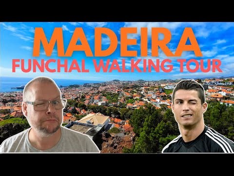 FUNCHAL MADEIRA a Beautiful walk round Ronaldos City.
