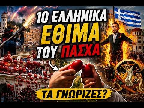 Δέκα ΕΛΛΗΝΙΚΑ ΕΘΙΜΑ του ΠΑΣΧΑ | Top 10 Hellas