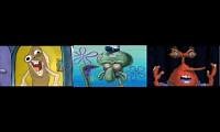 Mix of 3 videos from youtube : SpongeBob SquarePants Theme Song Slowed Down by 800%