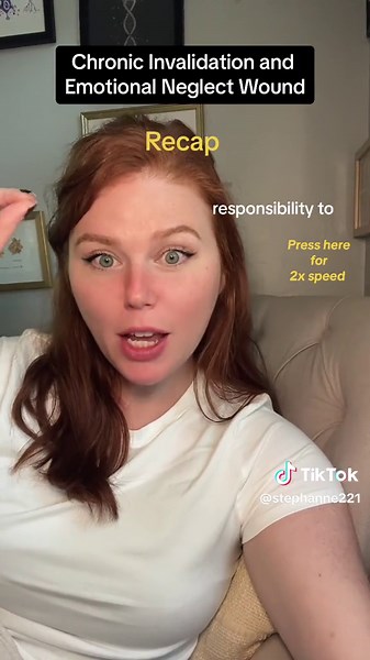 Replying to @Steph the Attachment Therapist chronic invalidation significantly disrupts healthy child development and can result in emotional neglect wounds. A lot of people mistake emotional neglect wounds for absence of presence, i want to show you how a parent who is constantly present but misattuned can create intense and highly reactive emotional neglect wounds. #emotions #emotional #neglect #emotionalneglect #neglectwound #invalidation #cptsd #childhoodtrauma #bpd #childhood #trauma #attac