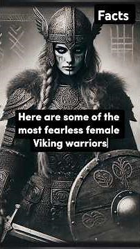 Top 10 Female Viking Warrior names #vikingfemales #vikingwomen #vikingwomenwarriors