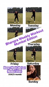 1.4K reactions · 18 comments | Try this weekly Bhangra steps workout...