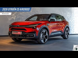 New 2026 Citroën C5 Aircross Revealed - The best small SUV in its class?