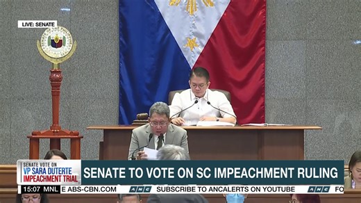155K views · 1.5K reactions | PART 6: Senate Vote on VP Sara Duterte...