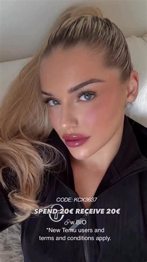 Lara Buyse on Instagram: "Natural day makeup routine💄 New Temu users can receive a special voucher with no minimum purchase required! @temu Simply download the app, register, and enter the code 【kcx3637】 in the search bar. 🔗 Link to the app in BIO 🛍️ The voucher is valid for purchases of at least 20€. #Ad #Advertisement #shoptemu #temu #temuhaul"