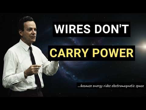 Electricity Does NOT Flow Through Wires — Feynman's Disturbing Discovery
