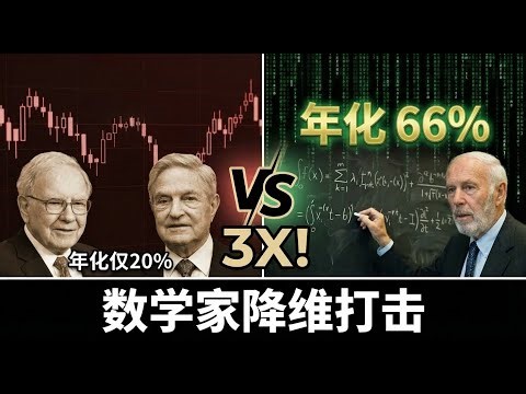 30年不亏损，年化66%！这位数学家用‘代码’打败了巴菲特和索罗斯