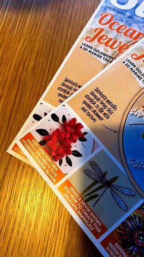 Have you got your latest issue of Stitch yet? 🧵🪡💕 #stitch #stitchmagazine #embroidery | Stitch magazine