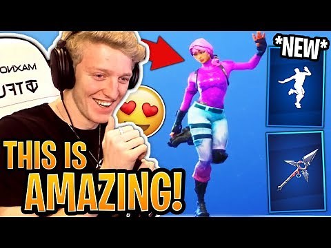 Tfue BUYS & Reacts to the *NEW* Slap Happy Emote and Tri-Star Pickaxe! - Fortnite Moments